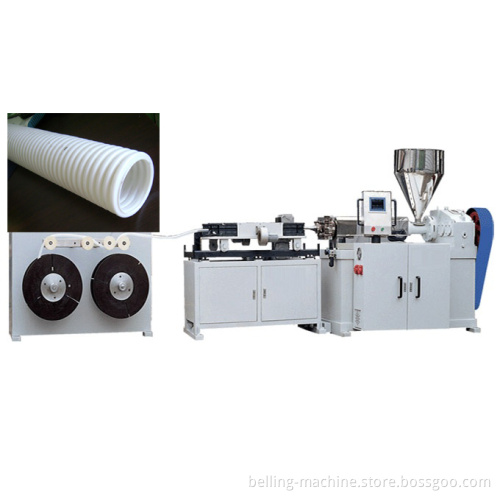 PVC/PE/PP Single Wall Corrugated Pipe Production Line/Corrugated Pipe Extrusion Line/Corrugated Pipe Extruder/Corrugated Pipe Making Machines